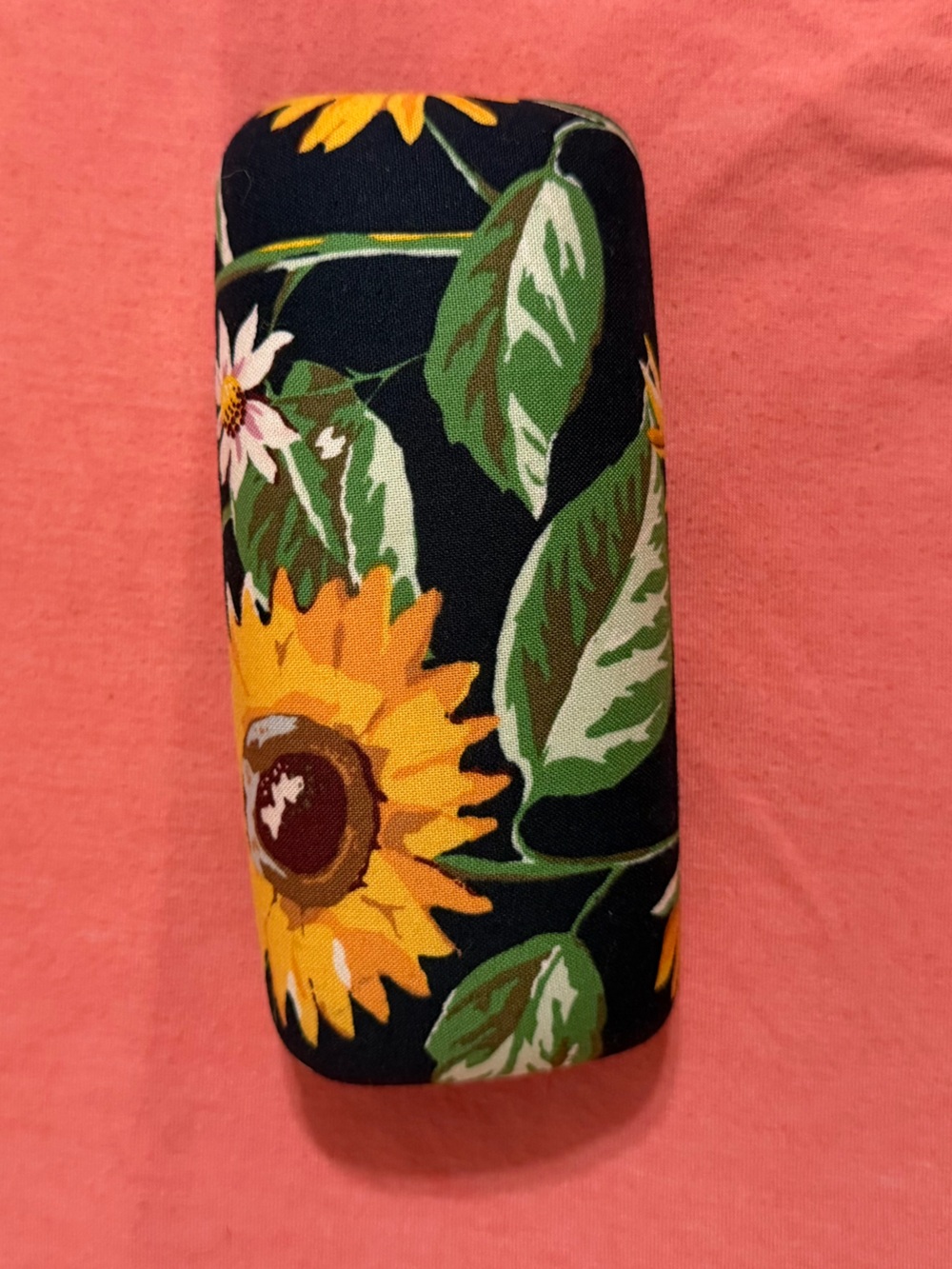 Vera Bradley Sunflowers Optical Hard Case Glasses Sunglasses Floral Black Yellow